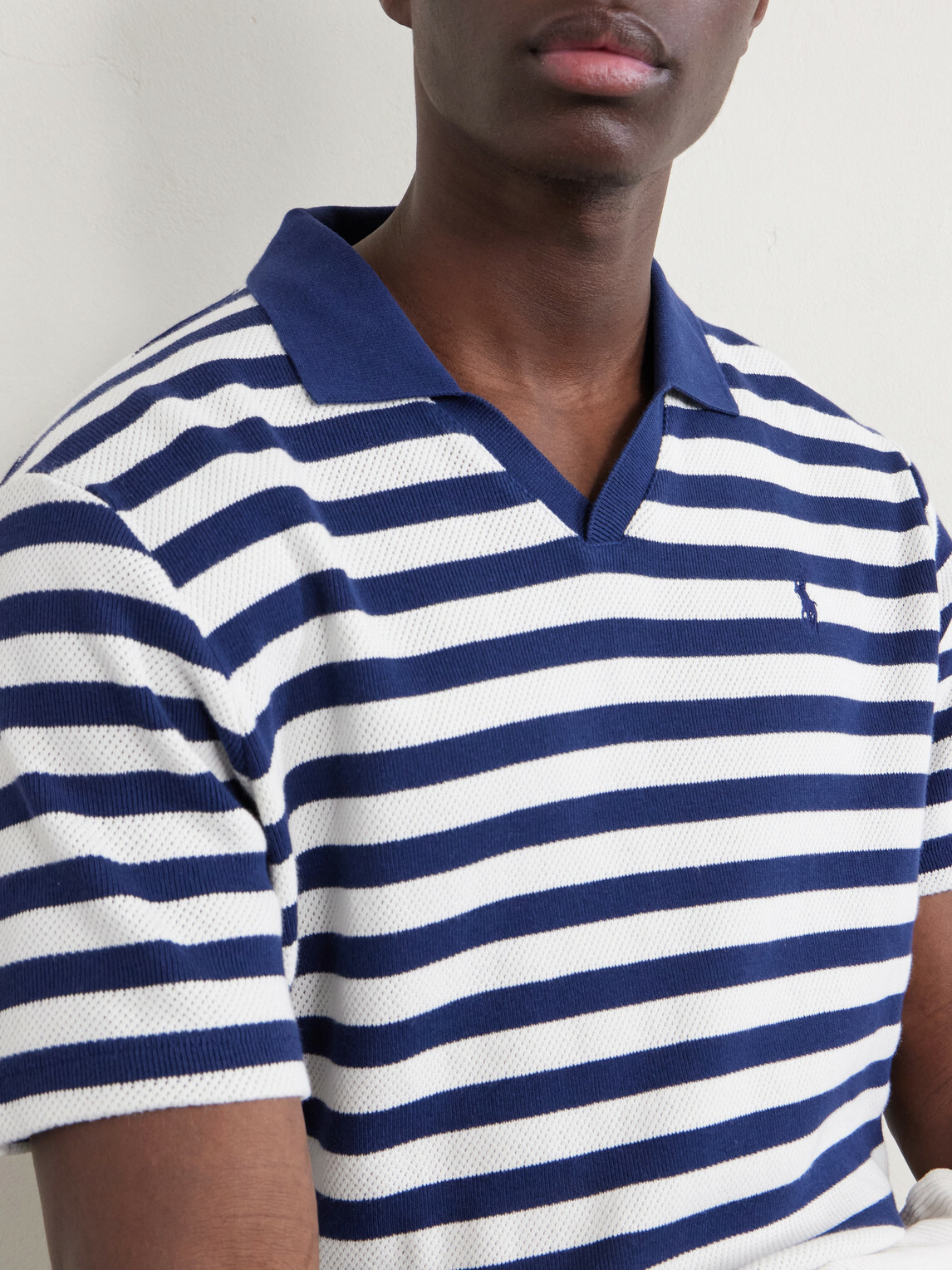 Polo Ralph Lauren - Logo-Embroidered Striped Cotton Polo Shirt
