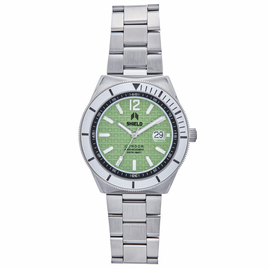 Shield Condor Green Dial Mens Watch SLDSH118-4