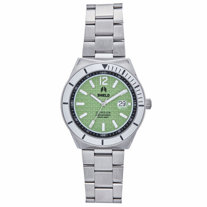 Photo: Shield Condor Green Dial Mens Watch SLDSH118-4