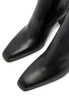 Gabriela Hearst Luke 70 Leather Ankle Boots Black