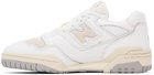 New Balance White 550 Sneakers