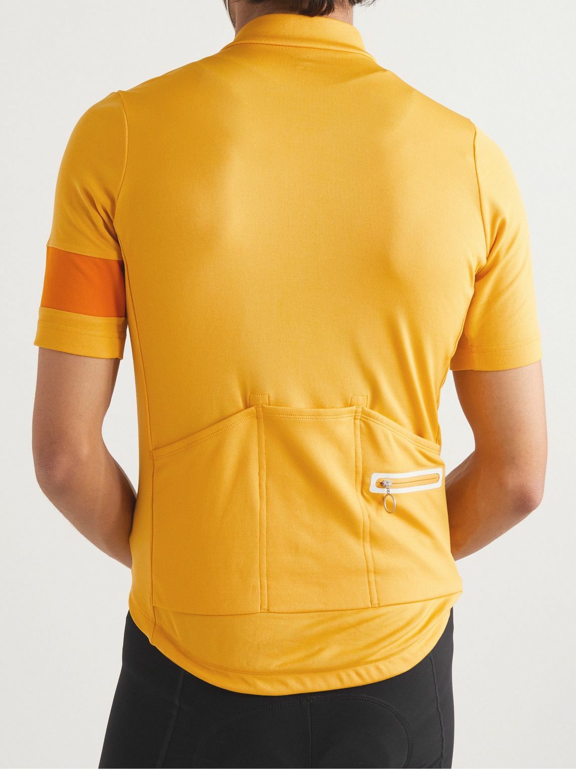 Rapha Classic Two-Tone Recycled Cycling Jersey Yellow Rapha
