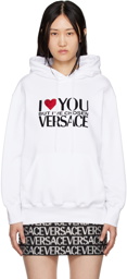 Versace White I ♡ YOU BUT… Hoodie