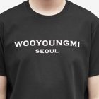 Wooyoungmi Men's Logo T-Shirt in Black