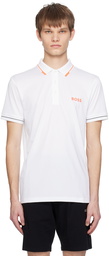 BOSS White Paul Pro Polo