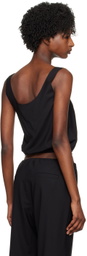Gabriela Coll Garments Black No.208 Tank Top