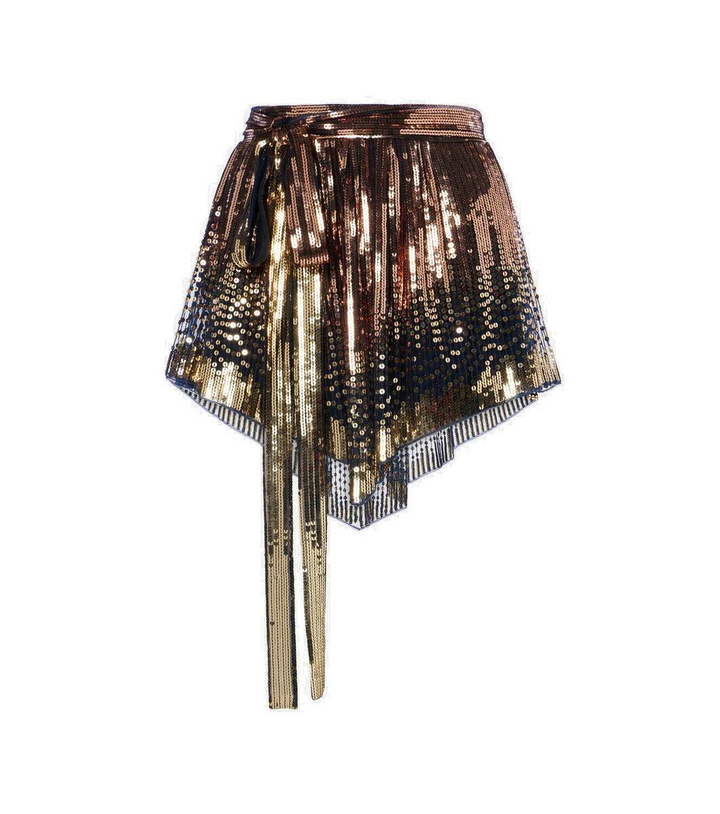 Photo: Rabanne Sequined shorts