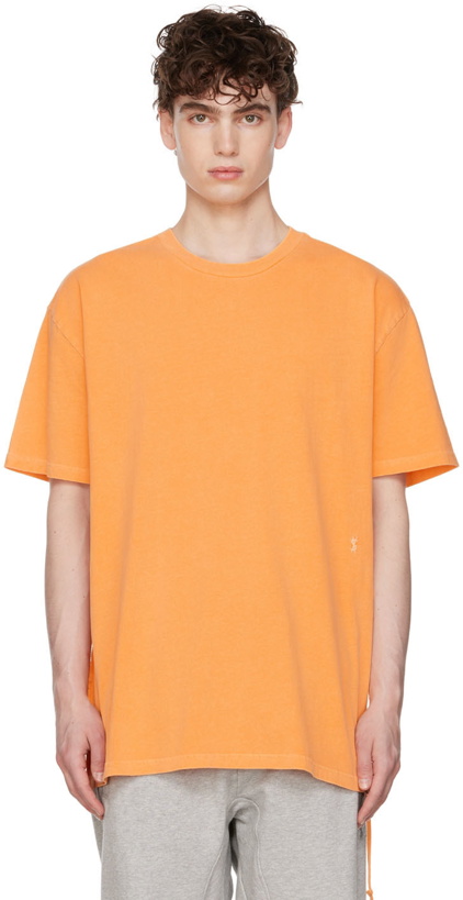 Photo: Ksubi Orange 4 X 4 Biggie T-Shirt