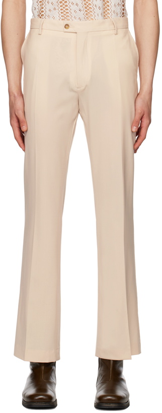 Photo: CMMN SWDN Off-White Ryle Trousers