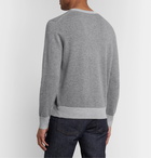 Club Monaco - Contrast-Trimmed Cashmere Sweater - Gray