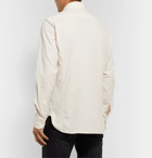 TOM FORD - Slim-Fit Button-Down Collar Cotton-Corduroy Shirt - Neutrals