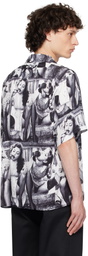 WACKO MARIA Black & White Ellen Von Unwerth Shirt
