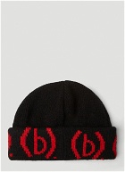 Knit (B).eanie Hat in Black