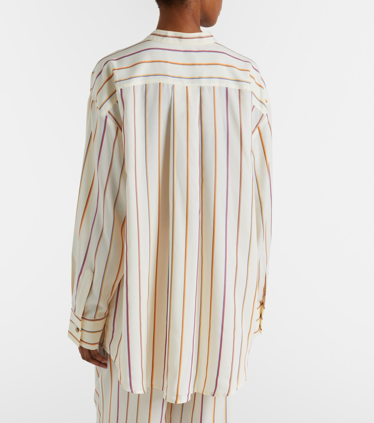 Asceno Ferrara striped shirt