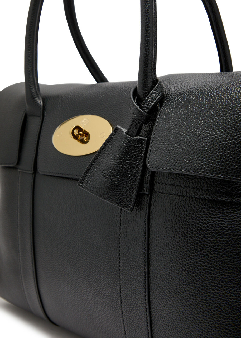 Mulberry Bayswater Small Grained Leather Shoulder bag - Black - One Size