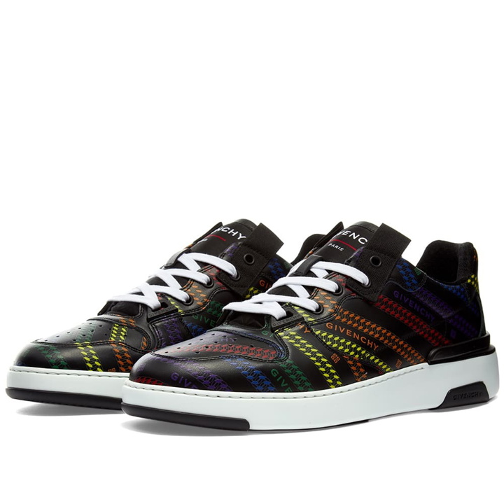 Photo: Givenchy Chain Rainbow Wing Low Sneaker
