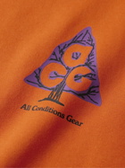 Nike - ACG Wildwood Logo-Print Dri-FIT T-Shirt - Orange