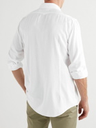 Massimo Alba - Genova Brushed-Twill Shirt - White