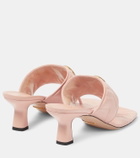 Gucci GG Marmont 55 leather thong sandals