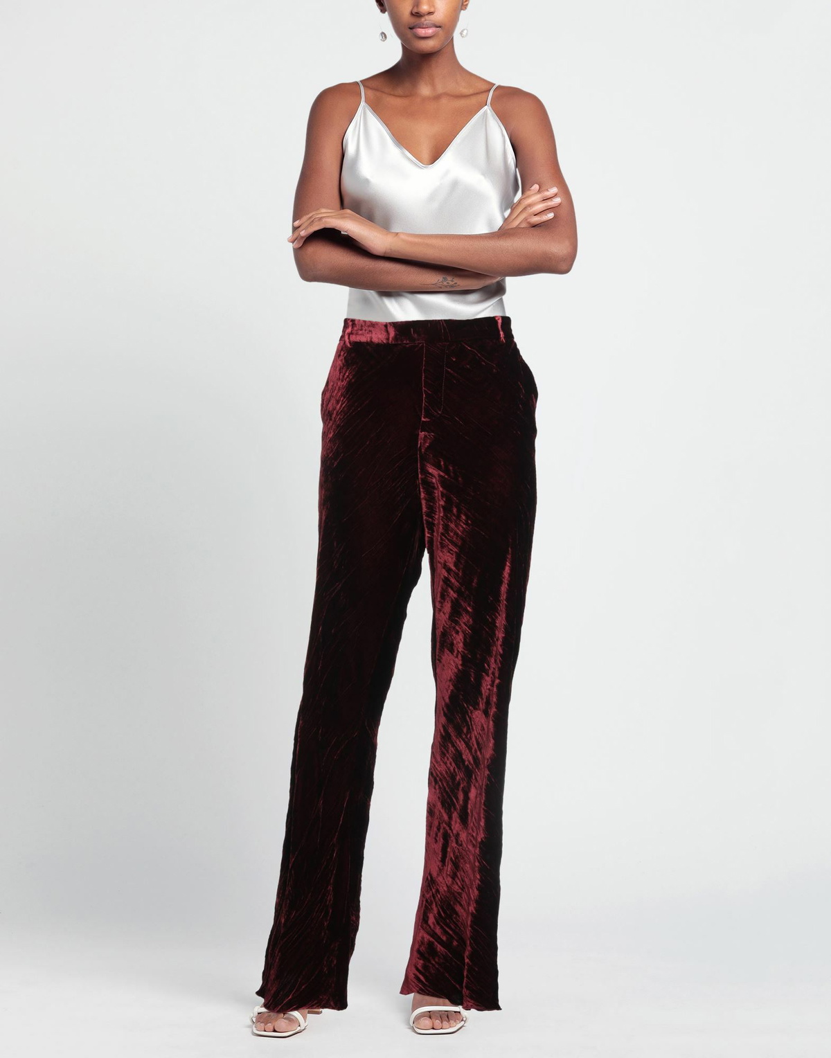 Etro Womens Pants Burgundy