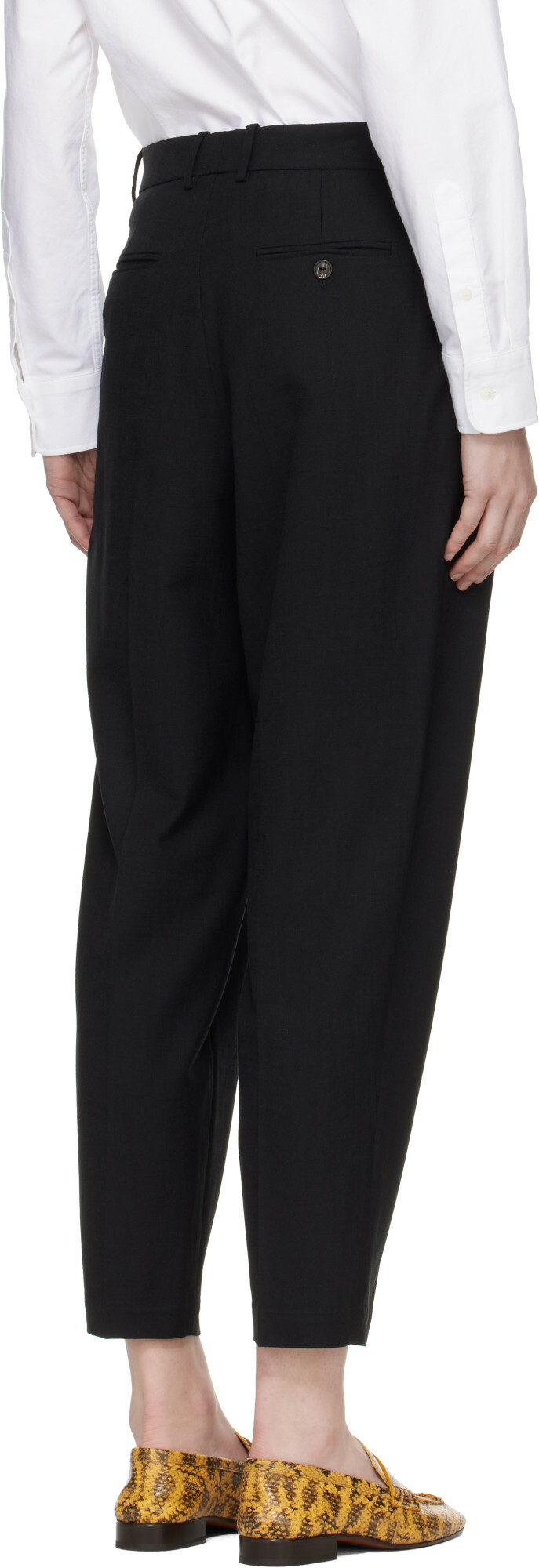 Cordera Black Carrot Trousers