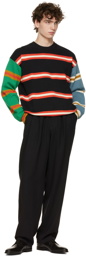 PS by Paul Smith Black Block Stripe Sweater