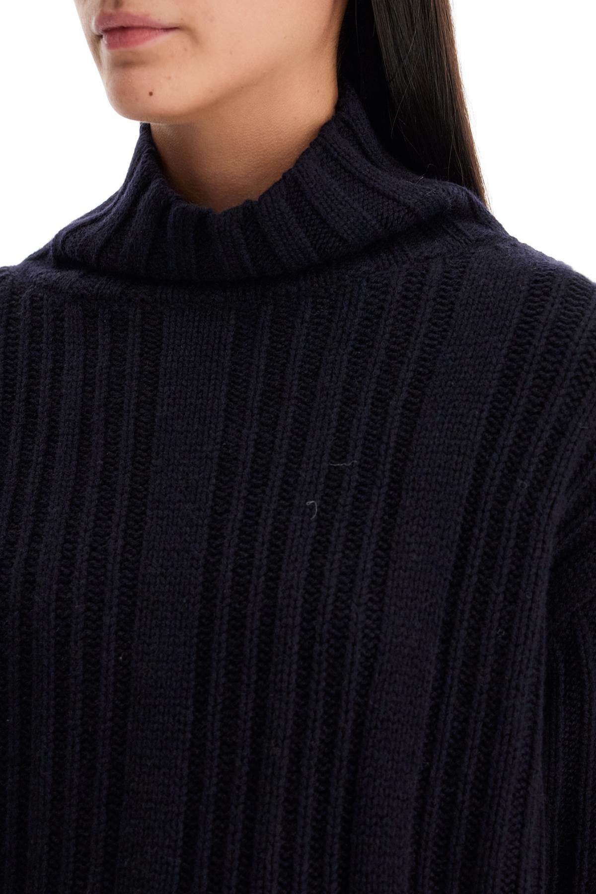 MAX MARA in wool and cashmere sweater Blue Max Mara