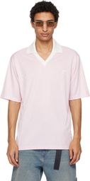 Courrèges Pink Oversized Sports Polo