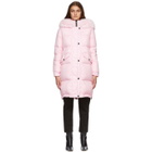 Mr and Mrs Italy Pink Down Parka