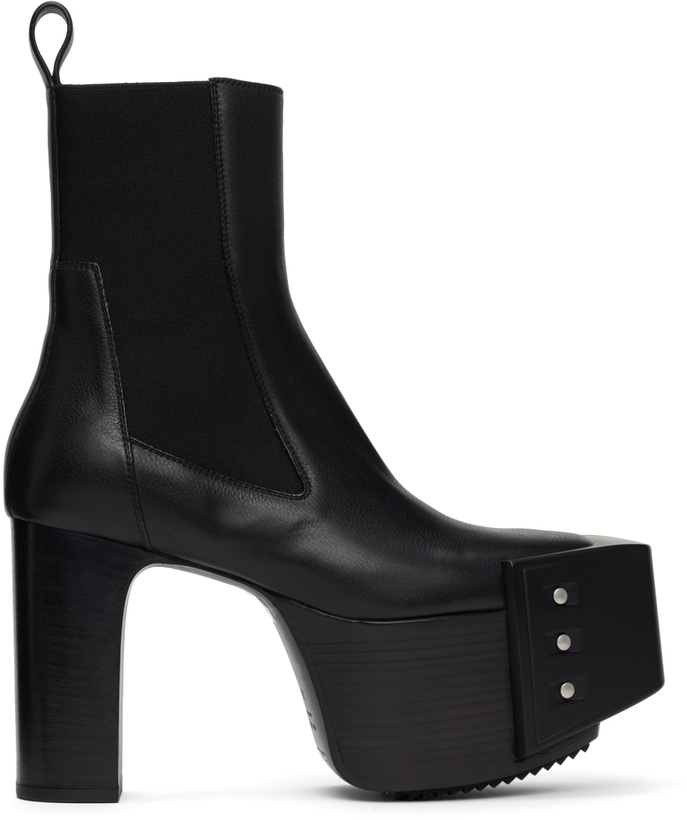 Photo: Rick Owens Beveled Platform Boots