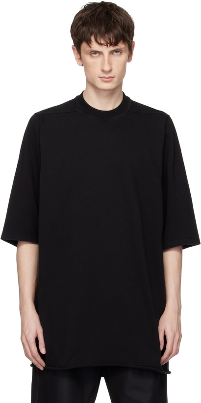 Photo: Rick Owens DRKSHDW Black Temple Jumbo S/S T-shirt