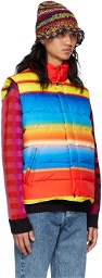 AGR Multicolor Down Puffer Vest