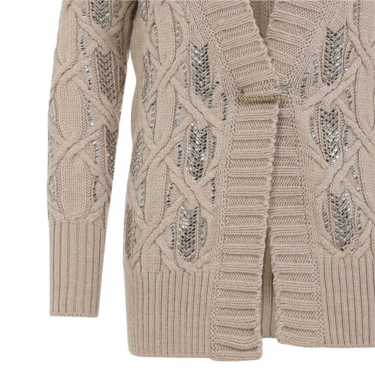 Ermanno Scervino Virgin Wool Cardigan
