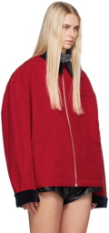 Meryll Rogge Red Cotton Jacket