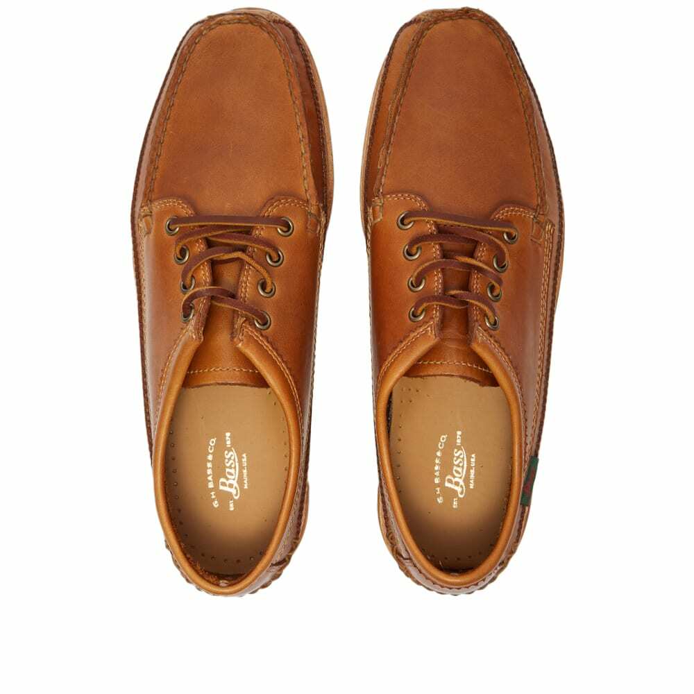 Bass Weejuns Men's Camp Moc III Lyndon in Tan Leather