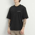 Le Père Men's Double Sleeve T-Shirt in Black