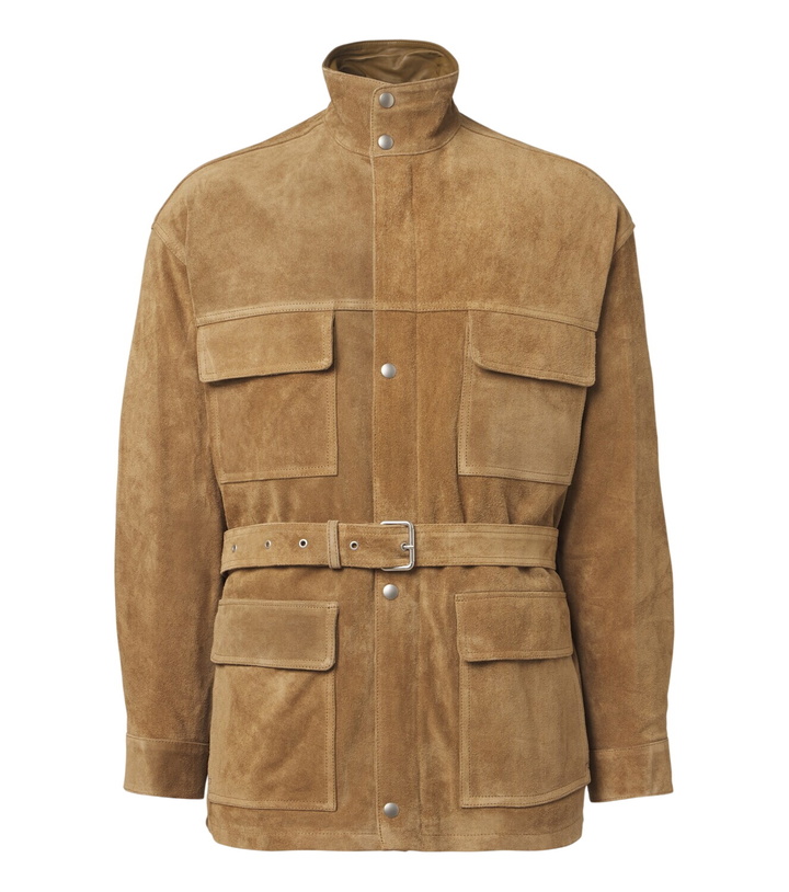 Photo: Arma Doran belted suede jacket