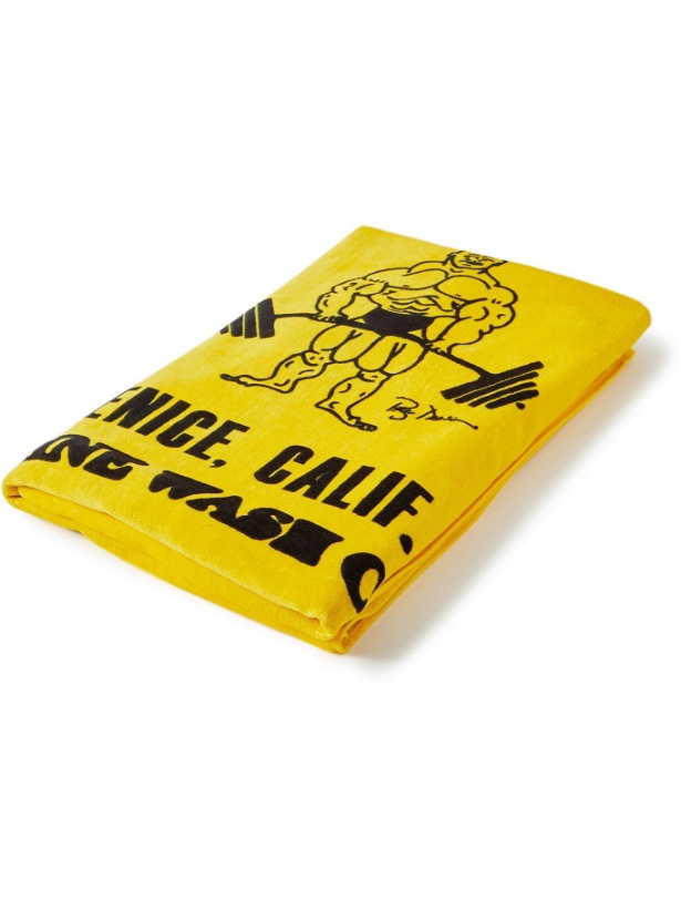 Photo: Y,IWO - Gold's Gym Printed Cotton-Terry Towel