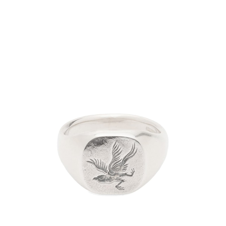 Photo: Frederick Grove Blackbird Signet Ring in Silver