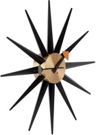 Vitra Black Sunburst Clock