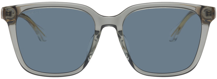 Photo: Gucci Gray Square Sunglasses