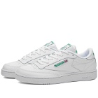 Reebok Men's CLUB C 85 INT Sneakers in White/Green