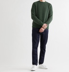 LORO PIANA - Ribbed Mélange Cashmere Sweater - Green