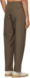 Lemaire SSENSE Exclusive Brown Pyjama Trousers