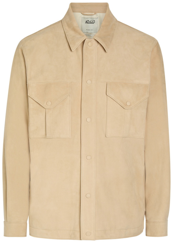 Photo: Valstar Blackley Suede Overshirt Peach