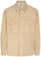 Valstar Blackley Suede Overshirt Peach