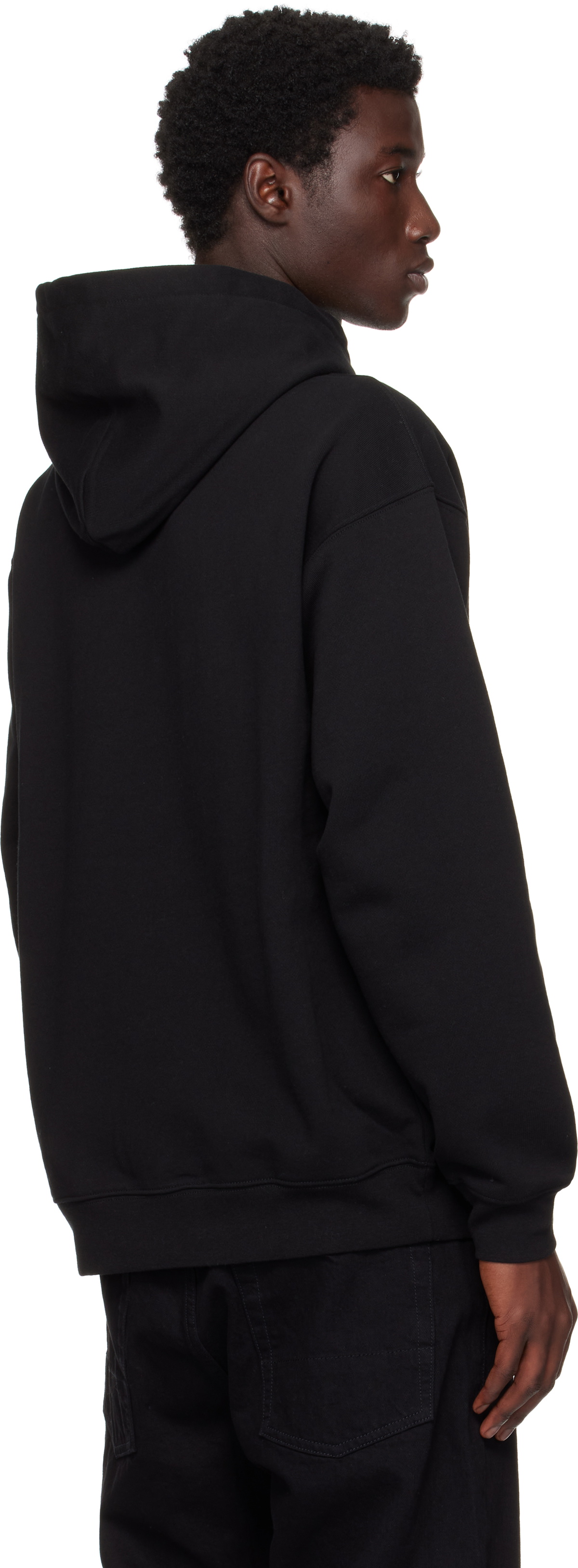 【関税込み】Dime ブラック Embroidered Fighter フーディ Dime Black Embroidered Fighter Hoodie Dime