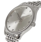 Gucci - G-Timeless 36mm Stainless Steel Watch - Silver