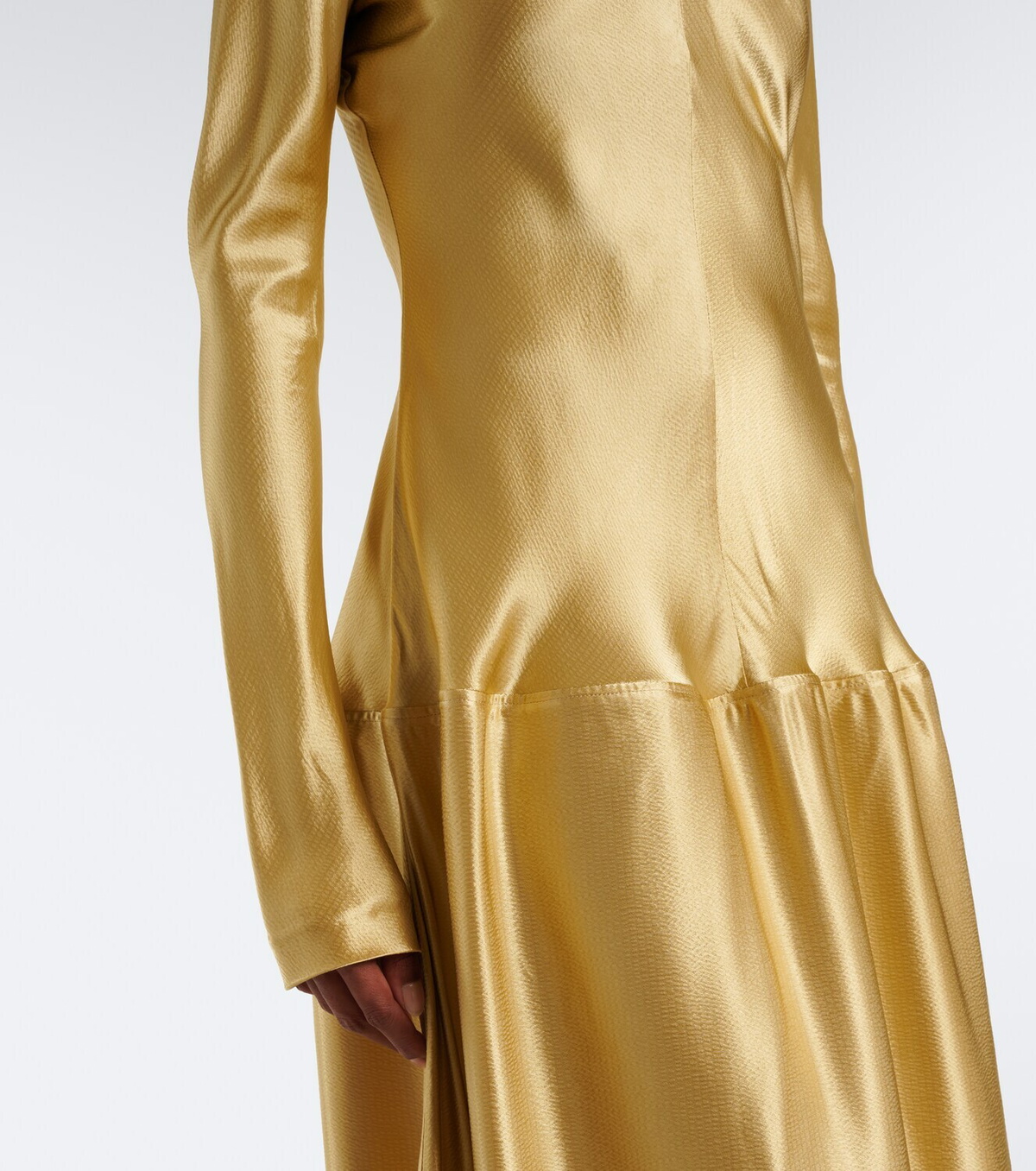 Fforme Mila satin gown