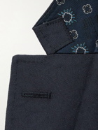 Etro - Slim-Fit Cotton-Blend Jacquard Suit Jacket - Blue